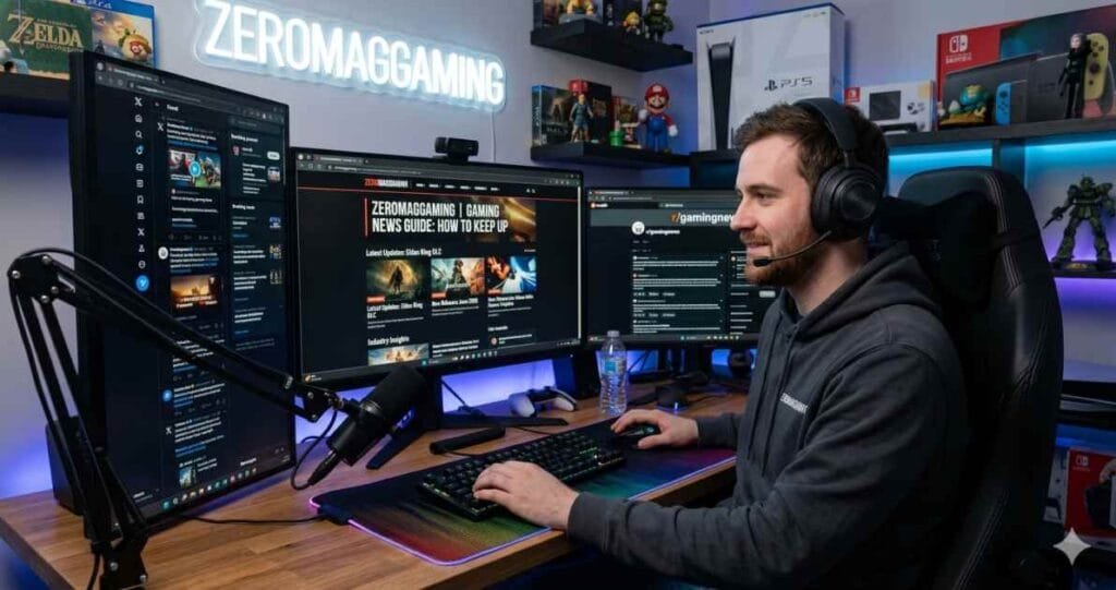 How to keep up with gaming news zeromaggaming