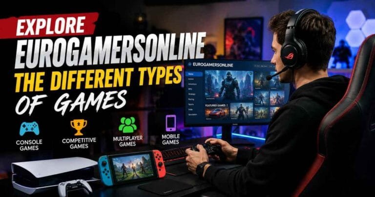 eurogamersonline the different types