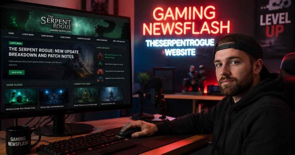 gaming newsflash theserpentrogue website