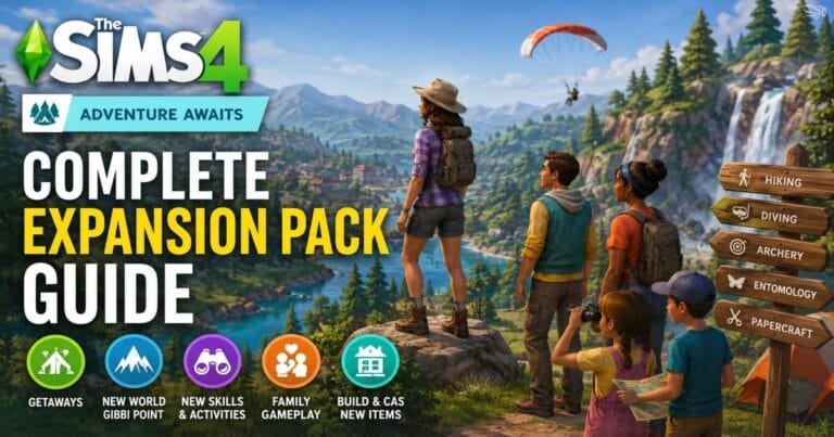 Sims 4 Adventure Awaits: Complete Expansion Pack Guide