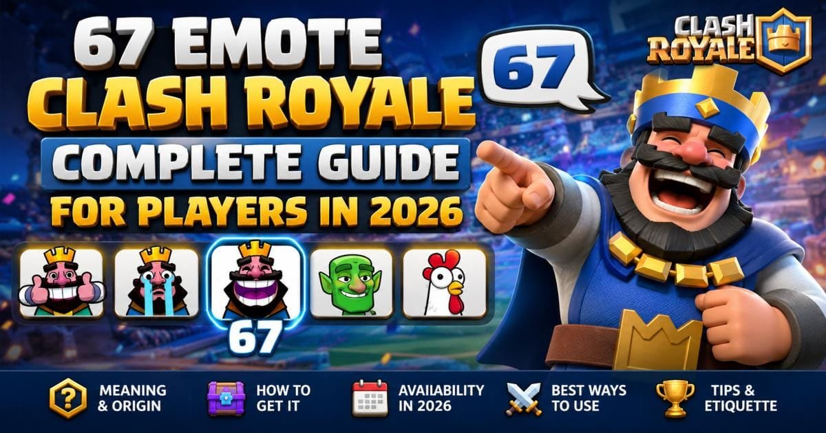 67 Emote Clash Royale: Complete Guide for Players in 2026