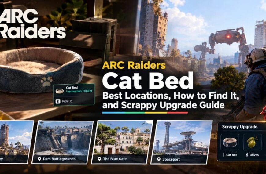 cat bed arc raiders: Best Locations, How to Find It, and Scrappy Upgrade Guide