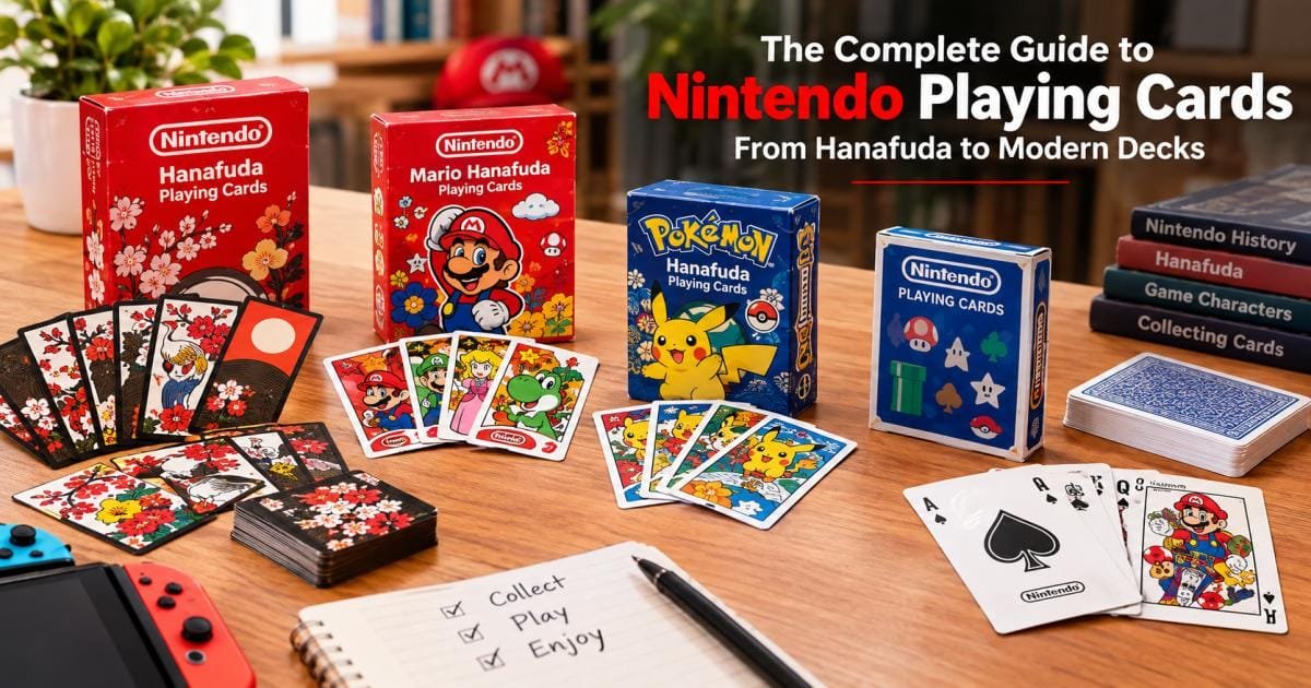 The Complete Guide to Nintendo Playing Cards: From Hanafuda to Modern Decks