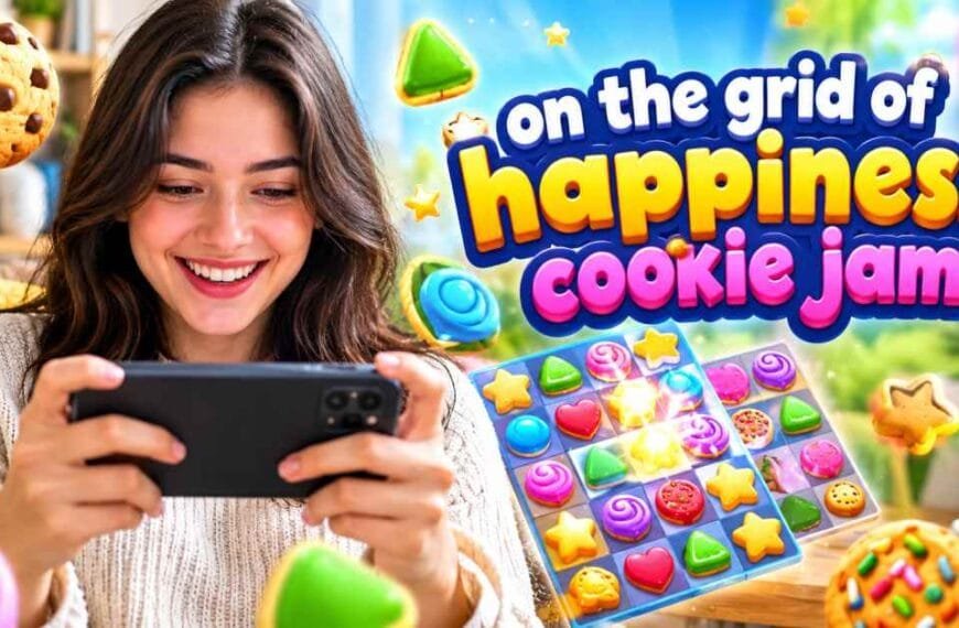 on the grid of happiness cookie jam
