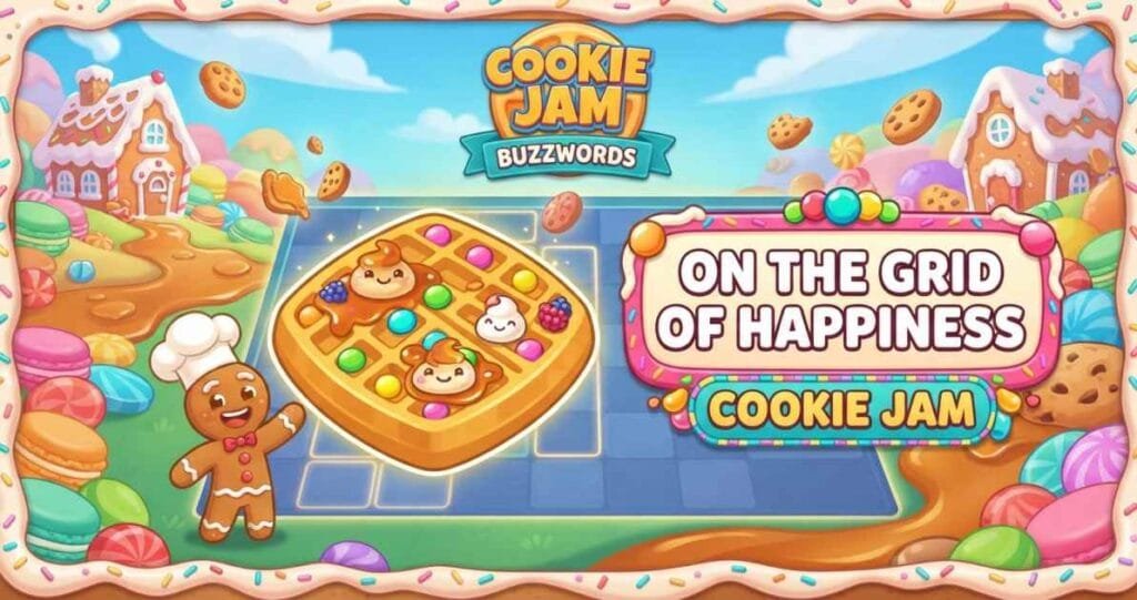 on the grid of happiness cookie jam