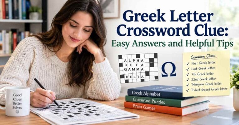 greek letter crossword clue