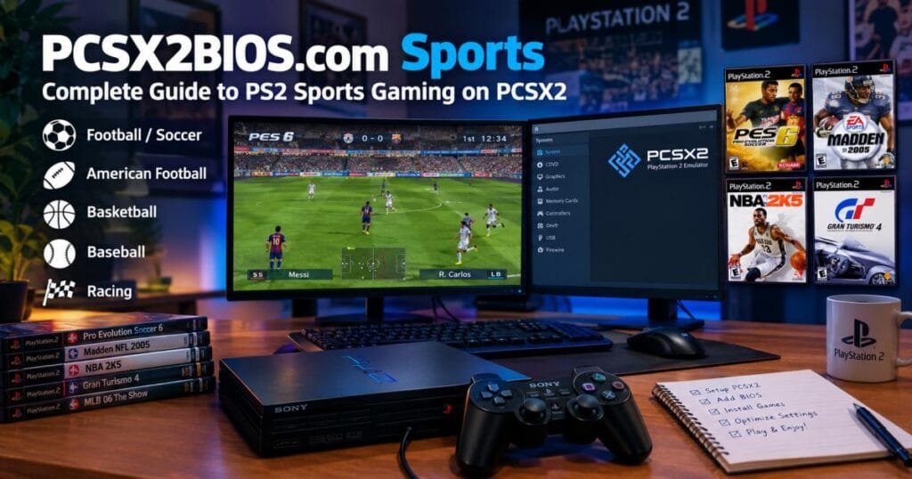 PCSX2BIOS.com Sports: Complete Guide to PS2 Sports Gaming on PCSX2