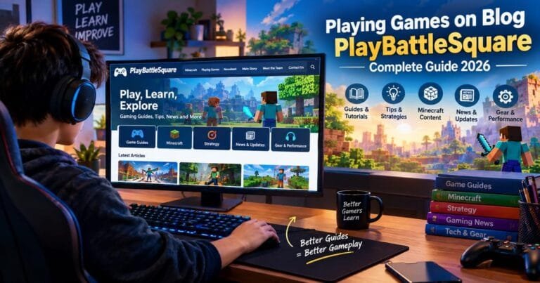 Playing Games on Blog PlayBattleSquare: Complete Guide 2026